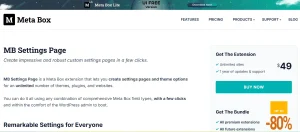 MB Settings Page
