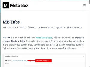 MB Tabs