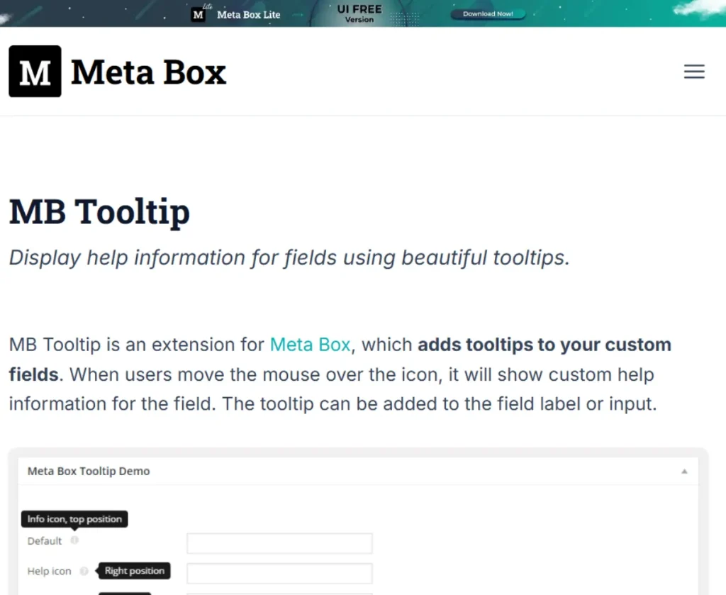 MB Tooltip