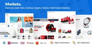 Marketo - eCommerce & Multivendor Marketplace Woocommerce WordPress Theme