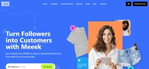 Meeek – SaaS Bio Links Plugin
