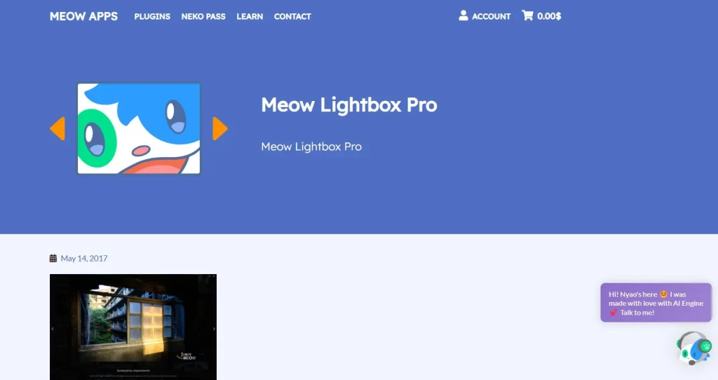 Meow Lightbox (Pro)