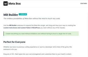 Meta Box Builder