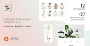 Minera - Minimalist WooCommerce WordPress Theme