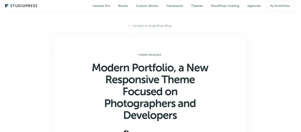 Modern Portfolio Pro