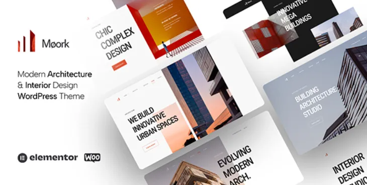 Moork - Architecture & Interior Design WordPress Theme