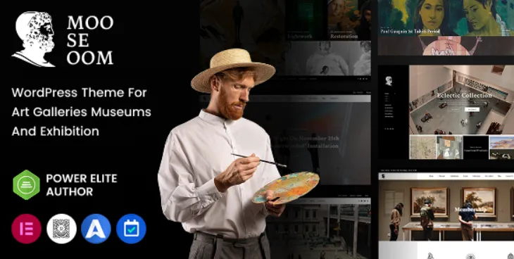 Mooseoom - Art Gallery, Museum & Exhibition WordPress