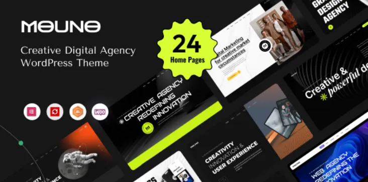 Mouno - Creative Digital Agency WordPress Theme
