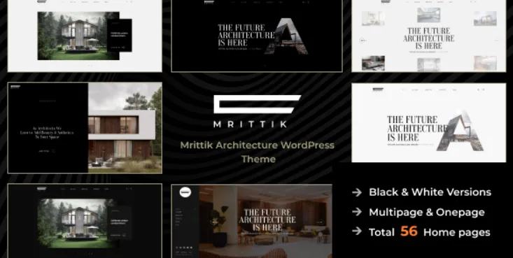 Mrittik - Architecture Interior Design Theme