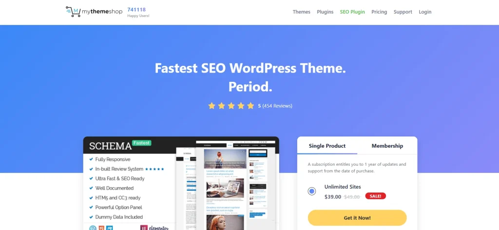 MyThemeShop JustFit WordPress Theme