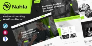 Nahla - Business Consulting WordPress Theme