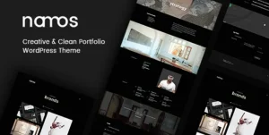 Namos - Creative One/Multi-Page Portfolio WordPress Theme