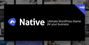 Native - Stylish Multi-Purpose Creative WP Theme