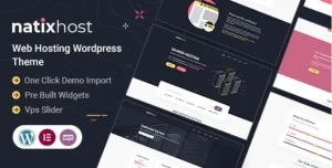 Natix | Web Hosting WordPress Theme