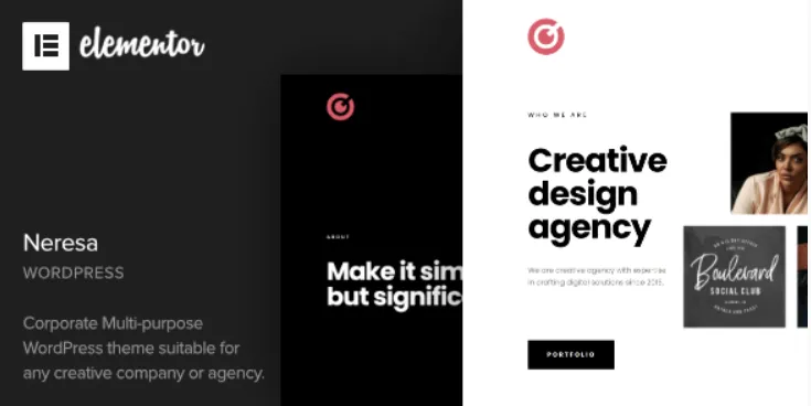 Neresa - Elementor WordPress Theme