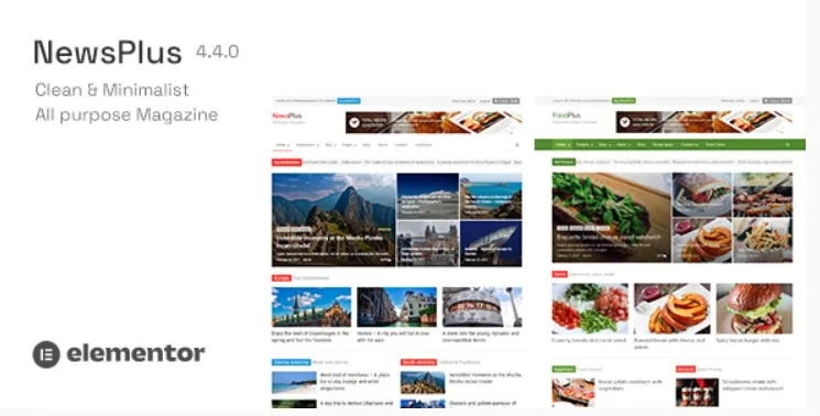 NewsPlus - News and Magazine WordPress theme