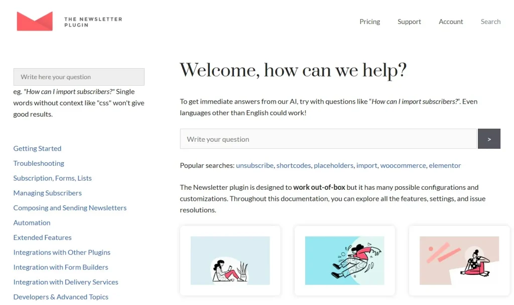 Newsletter – Paid Membership Pro Integration