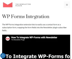 Newsletter – WPForms Addon