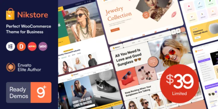 Nikstore Creative Multipurpose WooCommerce Theme
