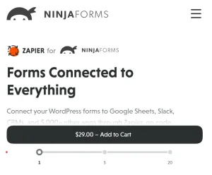 Ninja Forms – Zapier