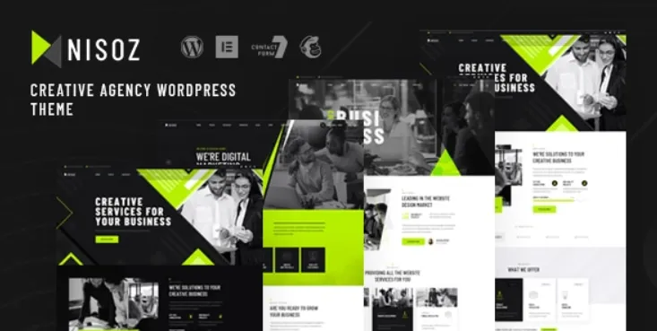 Nisoz - Creative Agency WordPress Theme
