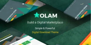 Olam - WordPress Easy Digital Downloads Theme, Digital Marketplace, Bookings