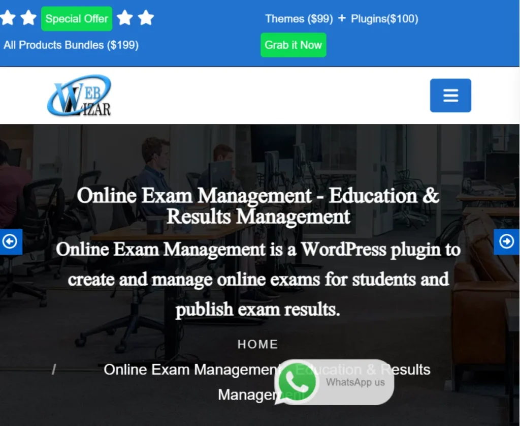 Online Exam Management