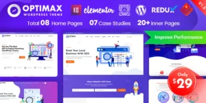 Optimax - SEO & Marketing WordPress Theme