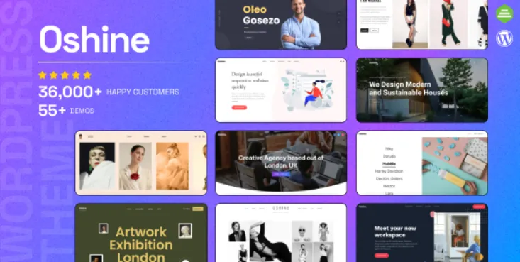 Oshine - Multipurpose Creative Theme