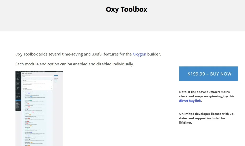 Oxy Toolbox