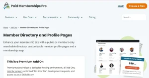 Paid Memberships Pro – Member Directory Add On