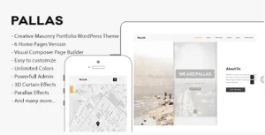 Pallas - Creative Multi-Purpose WordPress Theme