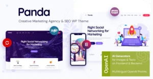 Panda - Digital Marketing & Adveritsing WordPressTheme