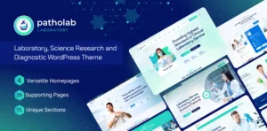 Patholab - Laboratory & Science Research WordPress Theme