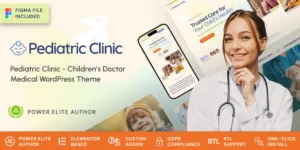 Pediatric Clinic - Children’s & Family Doctor Medical WordPress Theme