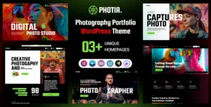 Photia - Photography Portfolio WordPress Theme