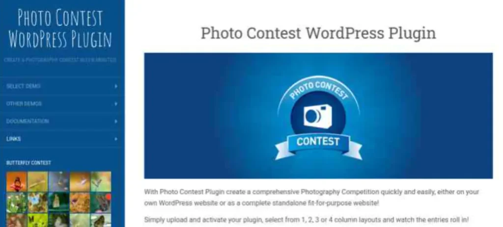 Photo Contest WordPress Plugin