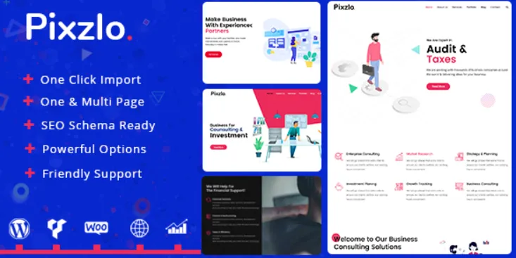 Pixzlo - Creative Theme for Professionals
