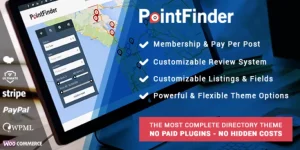 Point Finder Directory - Directory & Listing WordPress Theme