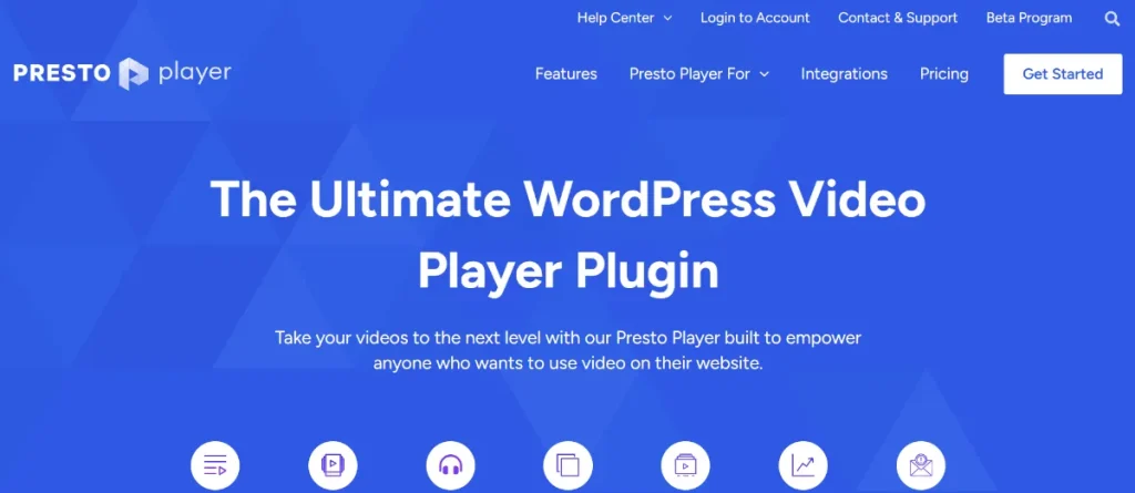 Presto Player Pro