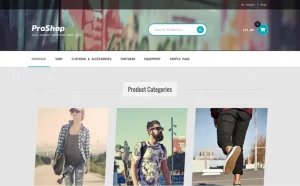 Proshop Storefront WooCommerce Theme
