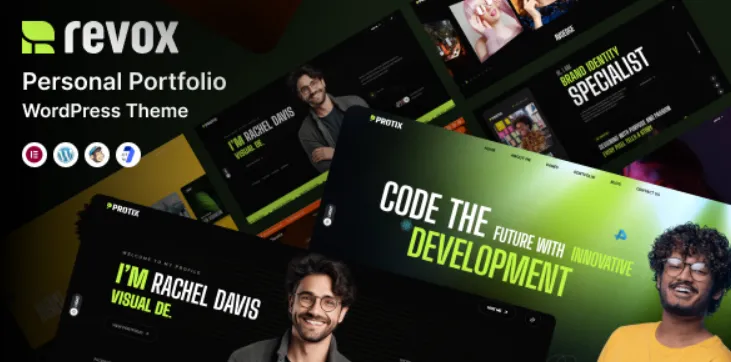 Revox - Personal Portfolio WordPress Theme