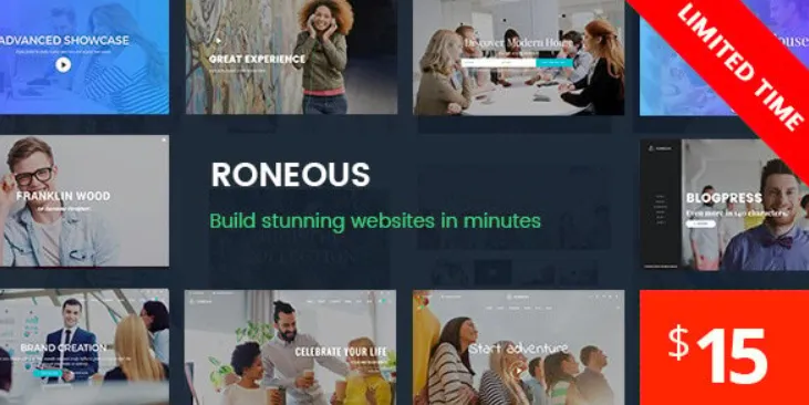 Roneous - Creative Multi-Purpose WordPress Theme