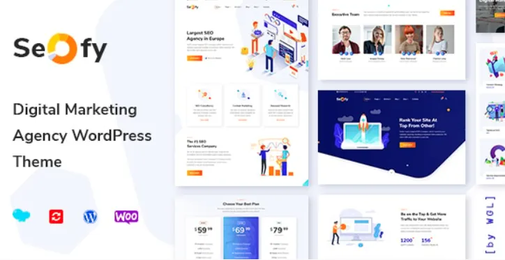 Seofy - SEO & Digital Marketing Agency WordPress Theme