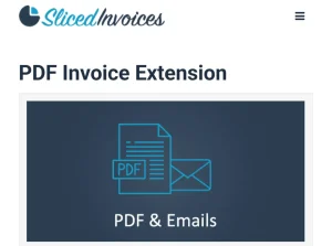 Sliced Invoices PDF Email