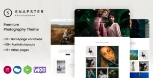 Snapster - Photography WordPress