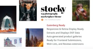 Stocky - A Stock Photography Marketplace Theme