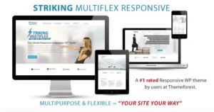 Striking MultiFlex & Ecommerce Responsive WP Theme