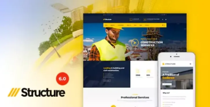 Structure - Construction WordPress Theme