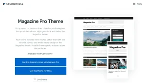 StudioPress Magazine Pro Genesis WordPress Theme
